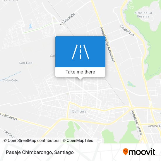 Mapa de Pasaje Chimbarongo