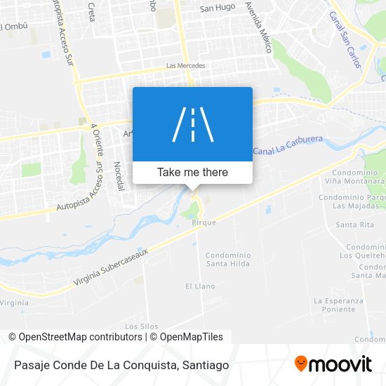 Pasaje Conde De La Conquista map