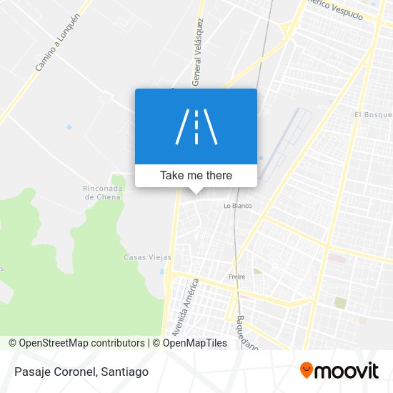 Mapa de Pasaje Coronel