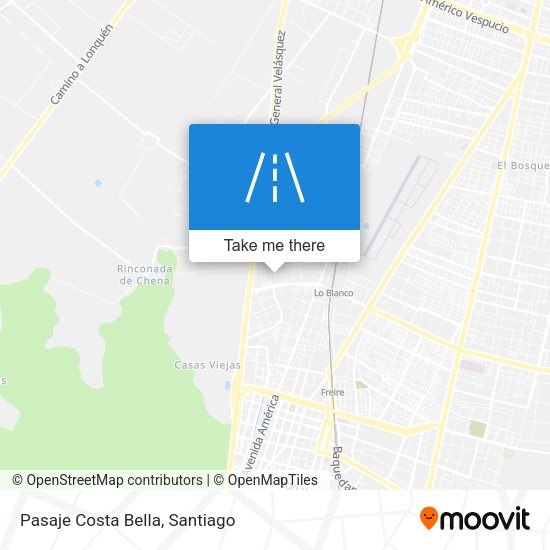 Mapa de Pasaje Costa Bella