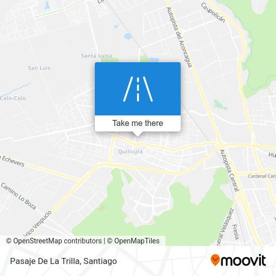 Mapa de Pasaje De La Trilla