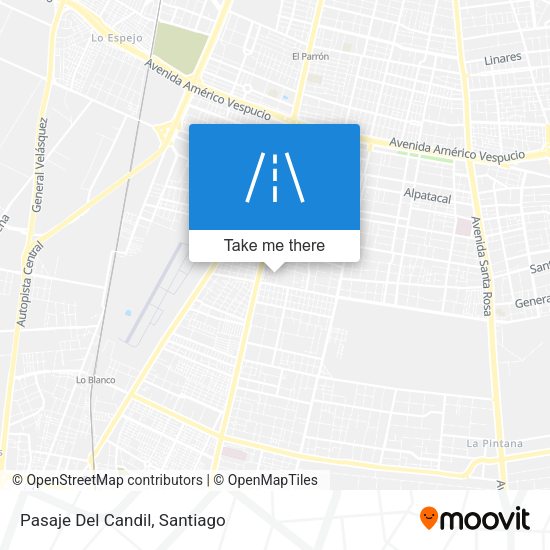 Mapa de Pasaje Del Candil