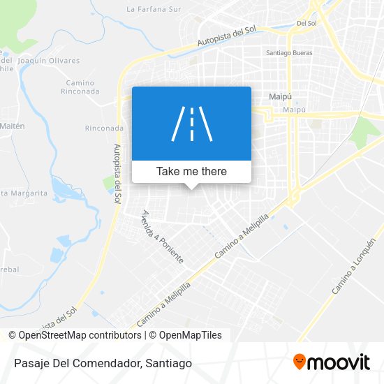 Pasaje Del Comendador map