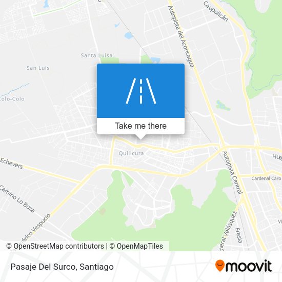 Mapa de Pasaje Del Surco