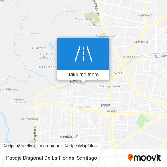 Pasaje Diagonal De La Florida map