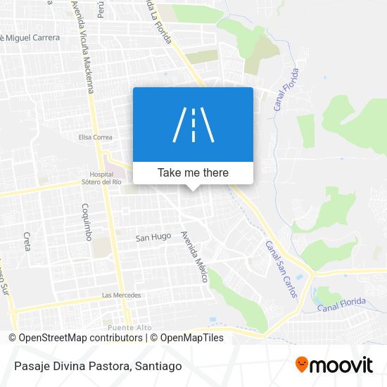 Pasaje Divina Pastora map