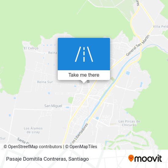 Mapa de Pasaje Domitila Contreras