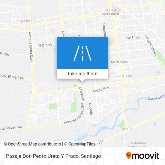 Pasaje Don Pedro Ureta Y Prado map