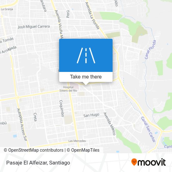 Mapa de Pasaje El Alfeizar