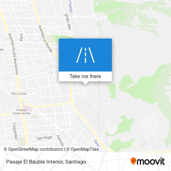 Pasaje El Bauble Interior map