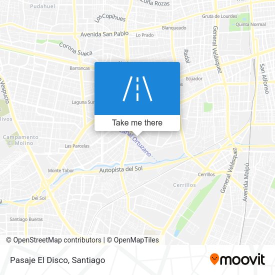 Mapa de Pasaje El Disco