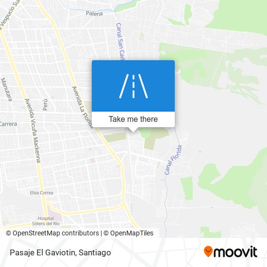 Mapa de Pasaje El Gaviotin