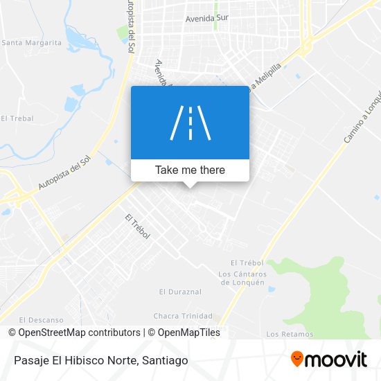 Pasaje El Hibisco Norte map