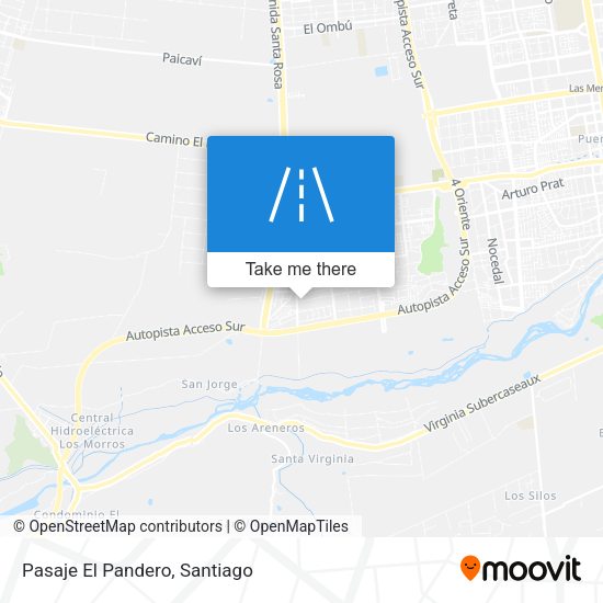 Pasaje El Pandero map