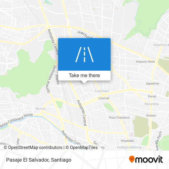 Mapa de Pasaje El Salvador