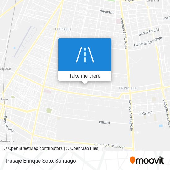 Mapa de Pasaje Enrique Soto