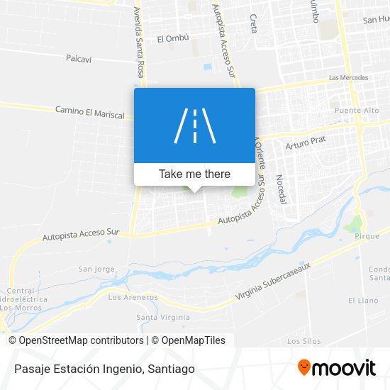 Mapa de Pasaje Estación Ingenio