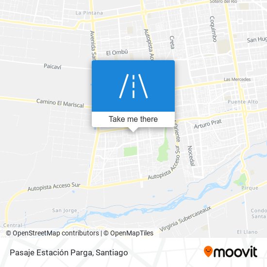 Mapa de Pasaje Estación Parga