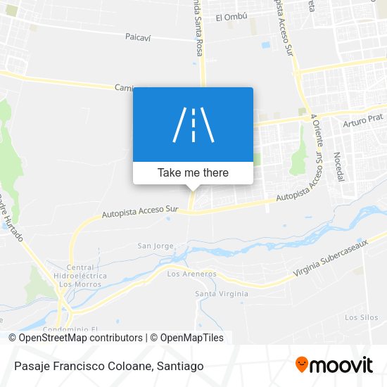 Pasaje Francisco Coloane map