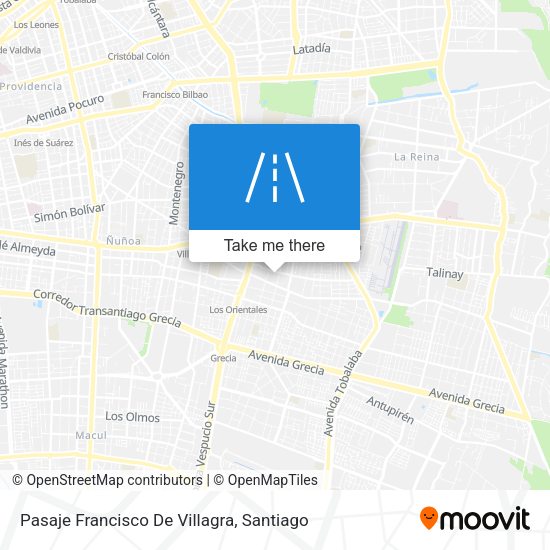 Pasaje Francisco De Villagra map