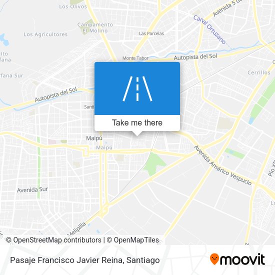 Pasaje Francisco Javier Reina map