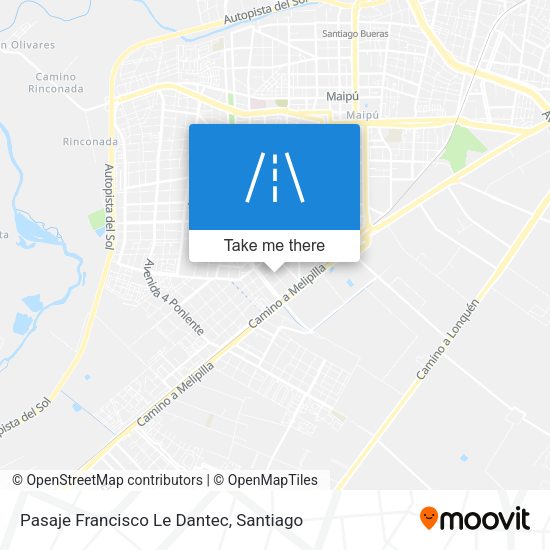 Pasaje Francisco Le Dantec map