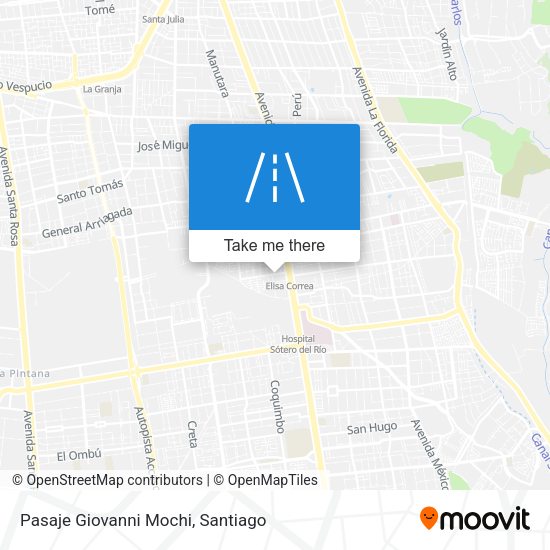 Pasaje Giovanni Mochi map