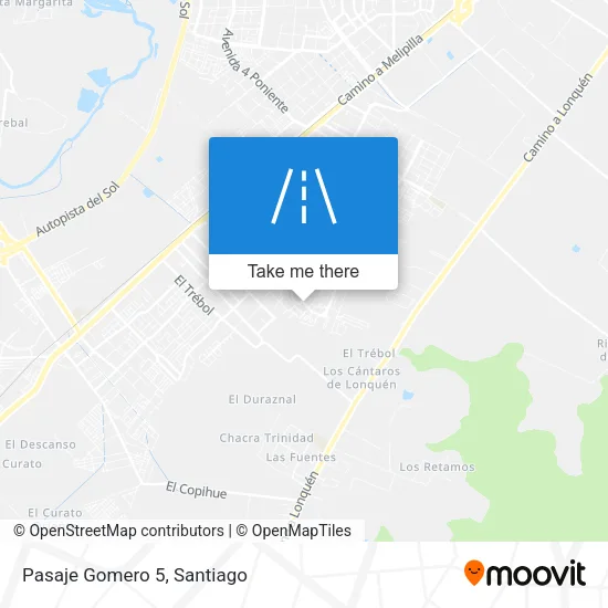 Mapa de Pasaje Gomero 5