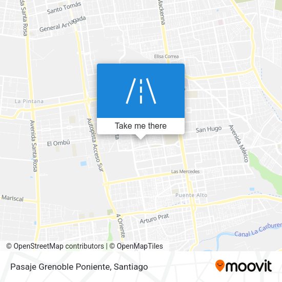 Pasaje Grenoble Poniente map