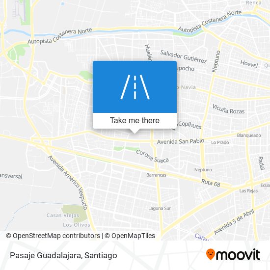 Mapa de Pasaje Guadalajara