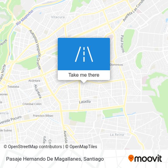 Mapa de Pasaje Hernando De Magallanes