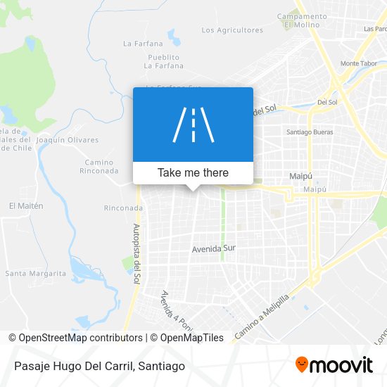Pasaje Hugo Del Carril map