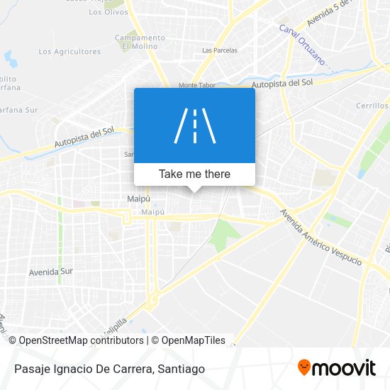 Pasaje Ignacio De Carrera map