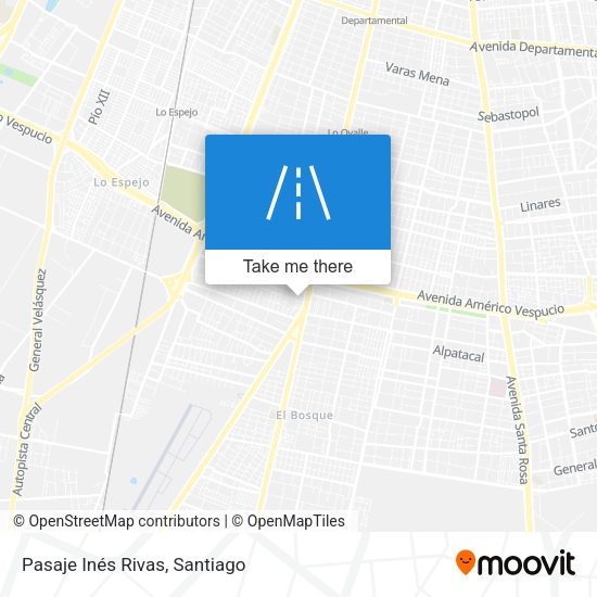 Pasaje Inés Rivas map