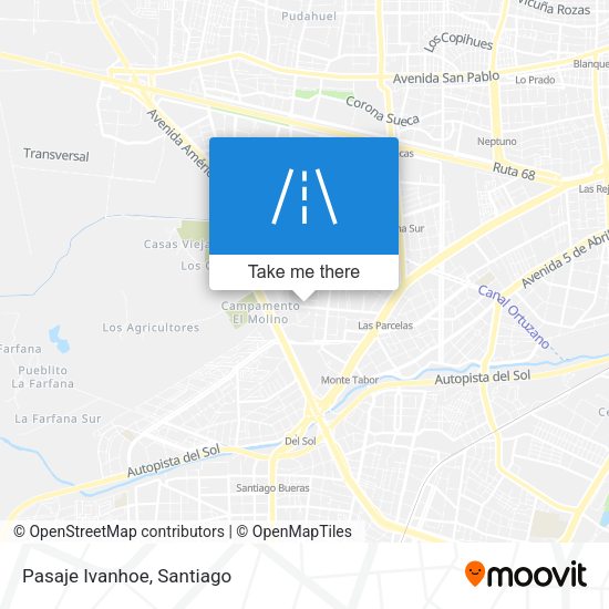 Mapa de Pasaje Ivanhoe