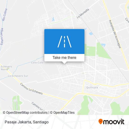 Mapa de Pasaje Jakarta