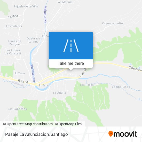 Mapa de Pasaje La Anunciación