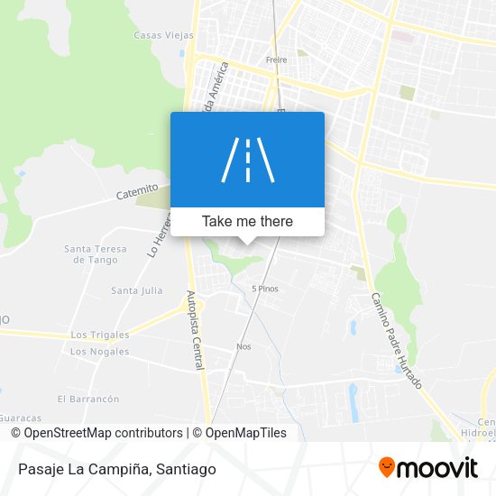 Pasaje La Campiña map
