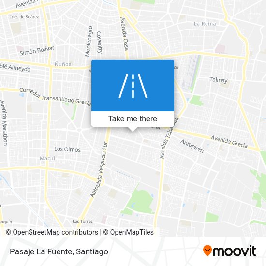 Mapa de Pasaje La Fuente