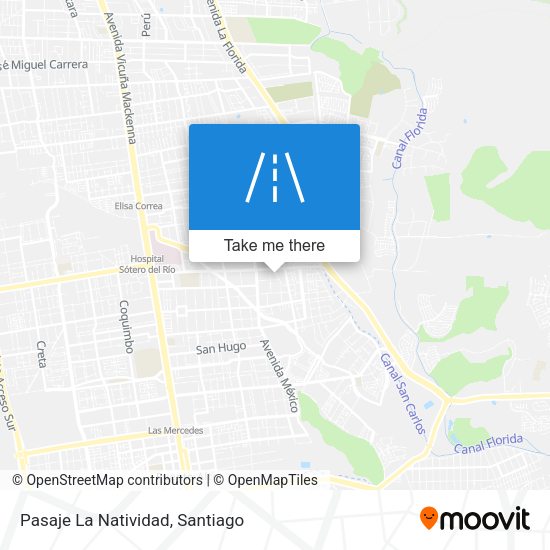 Mapa de Pasaje La Natividad