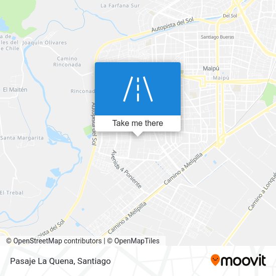 Mapa de Pasaje La Quena