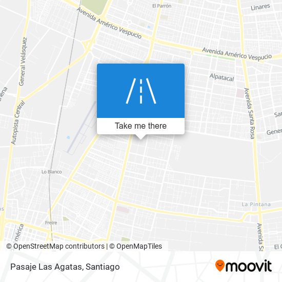 Pasaje Las Agatas map