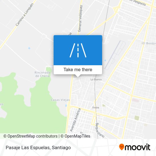 Mapa de Pasaje Las Espuelas