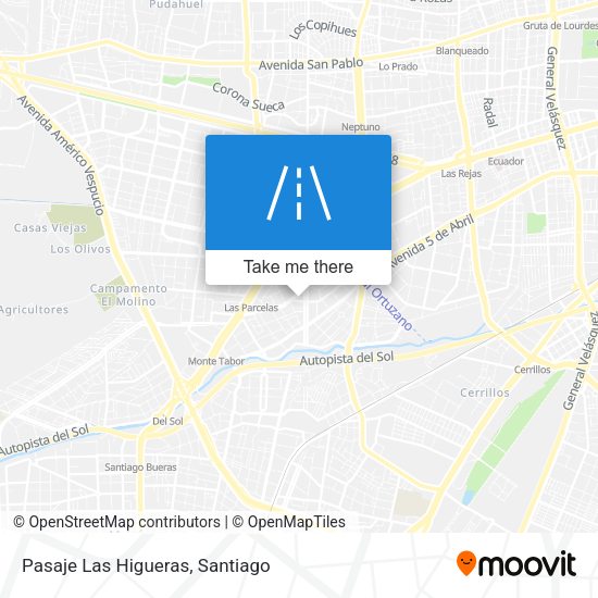 Mapa de Pasaje Las Higueras