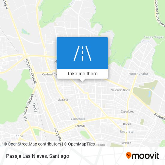 Pasaje Las Nieves map