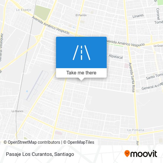 Mapa de Pasaje Los Curantos