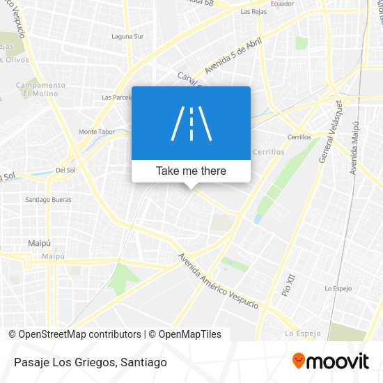 Pasaje Los Griegos map