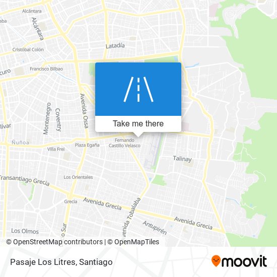 Pasaje Los Litres map