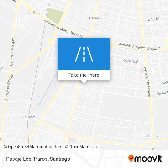 Pasaje Los Traros map