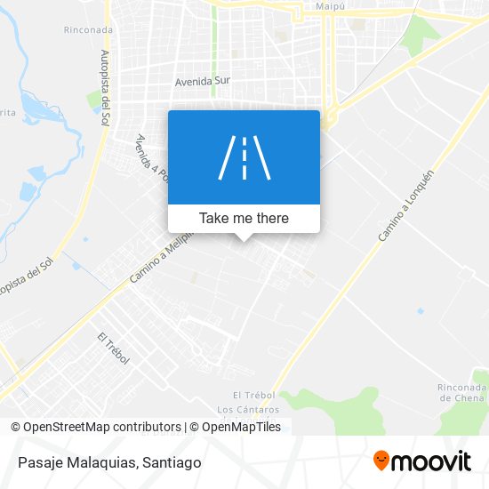 Pasaje Malaquias map